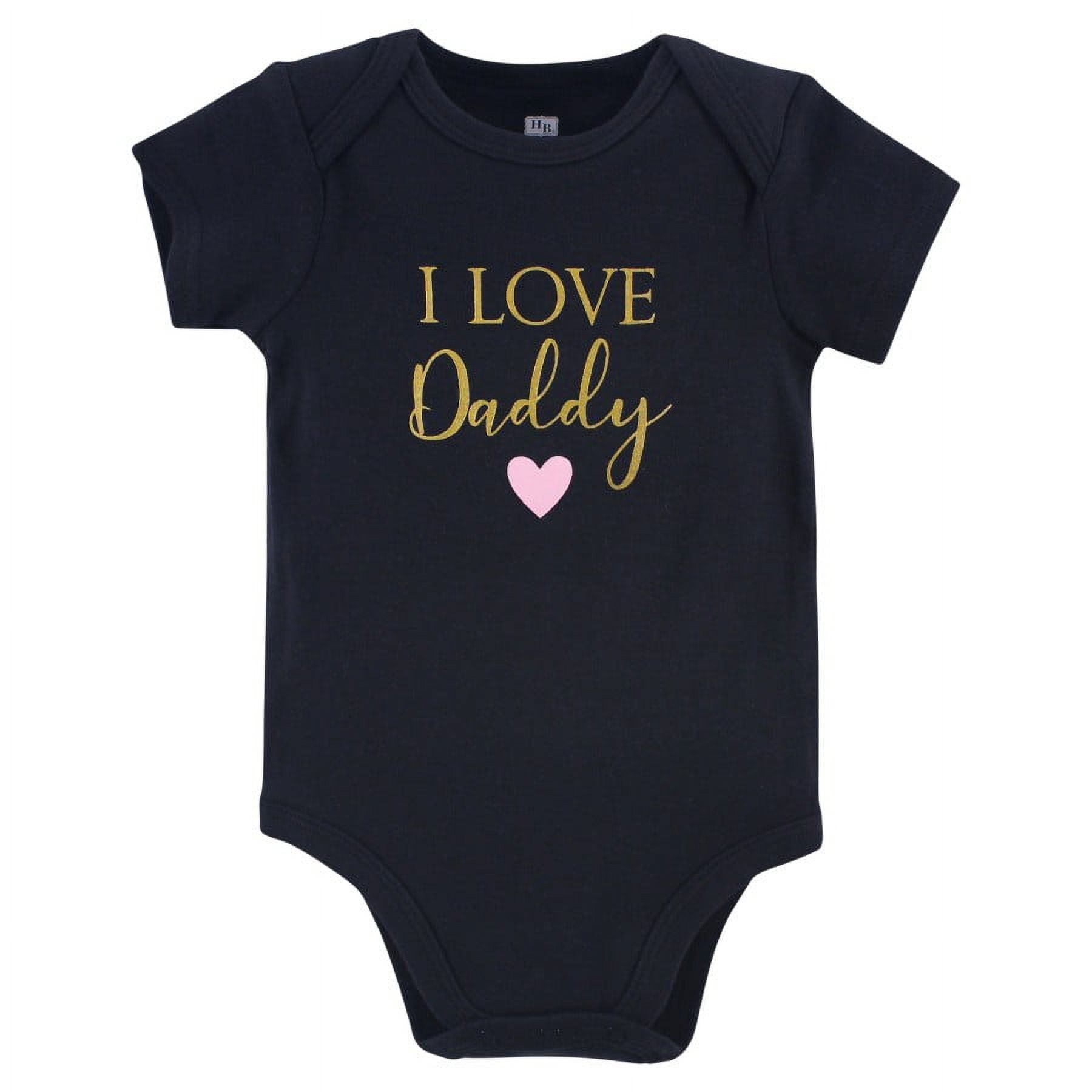 Hudson Baby Short Sleeve Bodysuits, 5-Pack, Newborn- 24 Months