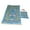 Blue, variant on Prayer Mat with Carrying Bag Area Rugs for Living Room Travel Bedroom Light Yellow