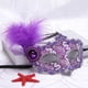 thumbnail image 5 of Máscara de plumas de encaje congelada para fiesta de mascarada, máscara de princesa para adultos, máscara de actuación de disfraces, 5 of 5