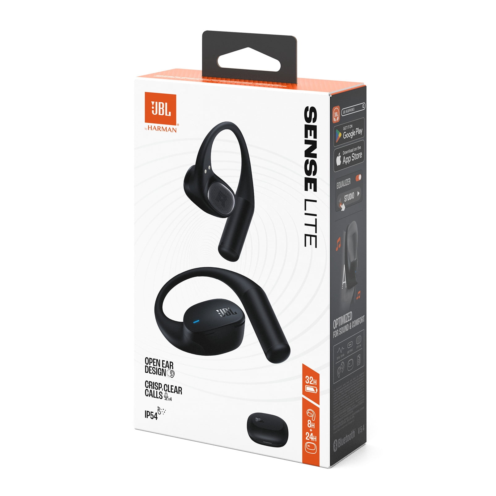 JBL Sense Lite - True Wireless Open-ear Headphones - Black