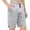 Light Gray #3, variant on WULMLEO Women's Drawstring Hiking Shorts 8" Quick Dry Lightweight Athletic Shorts with Pockets Outdoor Golf Active Cloth Red S