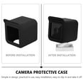 thumbnail image 2 of KAKOWELY Monitor Camera Cover Shockproof Silicone Case Compatible for WYZE CAM V3,2.36"X2.17"X2.17", 2 of 5