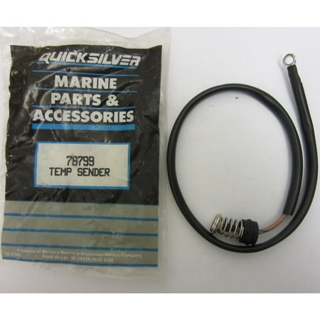 Temperature Sending Unit - Quicksilver New OEM Temp Temperature Sender Sensor Sending Unit 78799