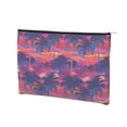 thumbnail image 3 of Sigee Retro Palms for Multipurpose Zipper Pouch Paper Reusable Cosmetic bag for Purse Water Resistant Gift, 3 of 8