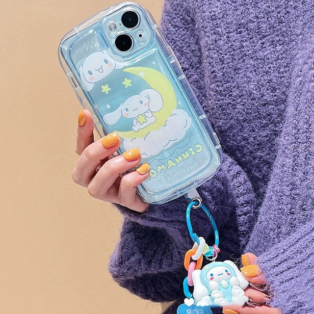 Sanrio Hello kitty Kuromi Melody Cinnamoroll Dog Case For OPPO Reno 7 4 5 8 6 Lite Realme 10 7 C21 Y C35 C25 5 6i C11 C15 Cover xuanjing unisex