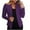 AB-Purple, variant on BiZtdJrK Blazer Jackets for Women Casual Long Sleeve Open Front Cardigan Plus Size Dressy Work Office Blazers Green L