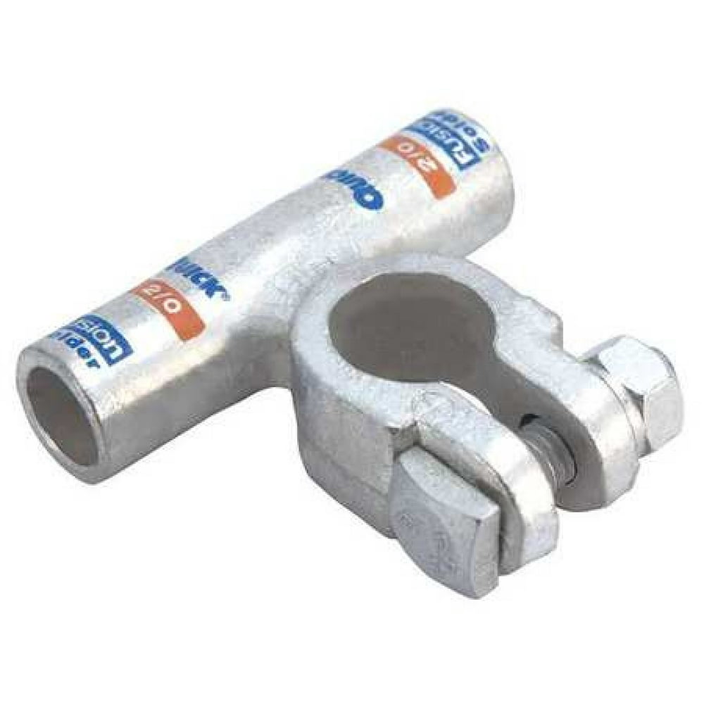 FUSION 436320P Battery Terminal Flag,2/0 ga.,Orange,Pos