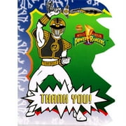 Various Power Rangers Vintage 1995 'Mighty Morphin' Thank You Note Greeting Cards, 8ct