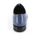 thumbnail image 5 of Stacy Adams Madison Anaconda Leather Men's Shoes Blue 00055-400, 5 of 7