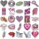 thumbnail image 4 of Y2K Stickers Aesthetic 58 Pcs Waterproof Laptop Stickers Decals for Water Bottle Vintage Scrapbook Stickers (Y2K), 4 of 4