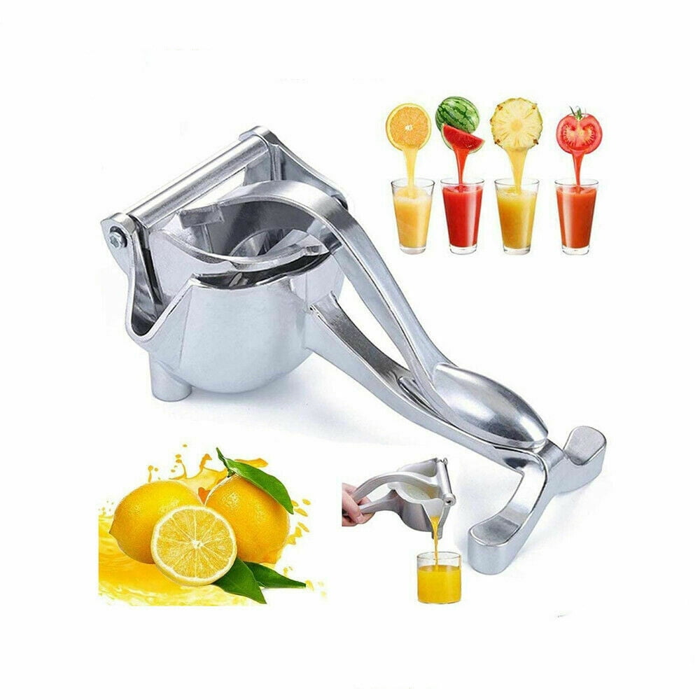  QIECAI Manual Citrus Juicer, Hand Juicer Machines with Cleaning  Brush Portable Juicer Squeezer for Orange, Lemon, Lime, Easy to Clean,  Large Capacity Orange Juicer: Home & Kitchen