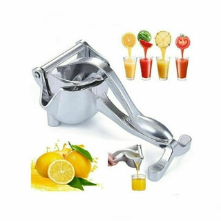 VIVOHOME Stainless Steel Black Manual Hand Press Juicer Machine X0024VYBCH  - The Home Depot