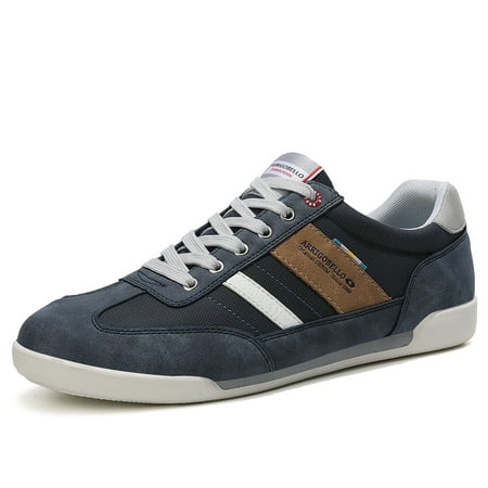 

Topio Men Casual Sneakers Lace-up Shoes Breathable Low Top Shoes 9