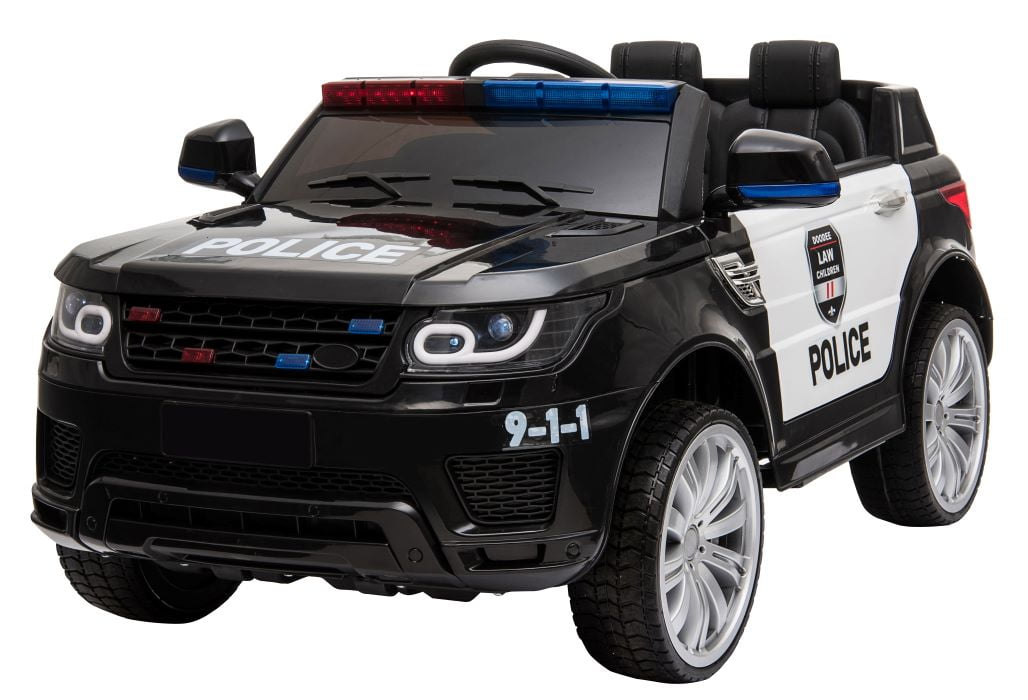 Patrulla Montable Electrica Infanti Para Ninos 12V Negra R C Walmart en linea