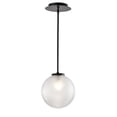 thumbnail image 4 of Sokix 9.8 in. 1-Light Indoor Black Finish Pendant Light, 4 of 5