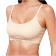 thumbnail image 4 of ZZwxWA Women's Spaghetti Strap Wireless Bras Sexy Comfortable Everyday Workout Bras No Underwire Full Support Sports Bras, 4 of 7