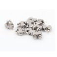 thumbnail image 1 of 10 Pcs 3mm 1/8" Abrazaderas de cable de acero inoxidable, 1 of 1
