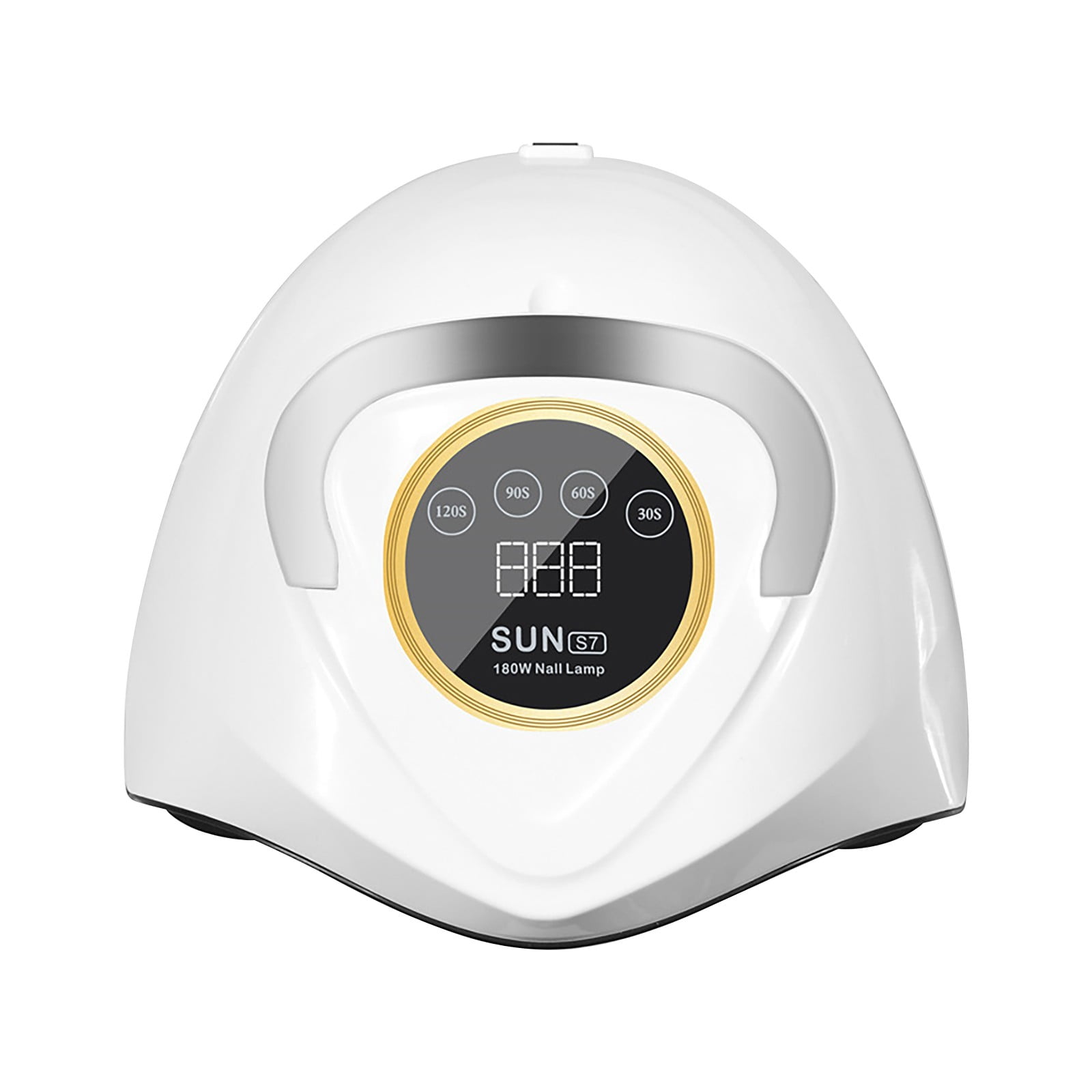 Portable Nail Lamp, Eu Plug - 180W Uv Led Nail Dryer Lamp with 48 Beads for Fast Gel Curing, Nail Lamp Easter Mother'S Day Armor Plate