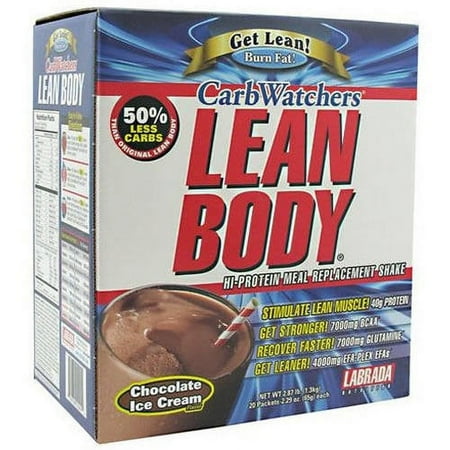 Labrada Nutrition Lean Body, Chocolate Ice Cream, 20 CT