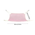 thumbnail image 3 of Summer Cooling Cat Hammock, Elevated Hanging Pet Bed for Crate Cage, Breathable Washable Suspension Cat Swing Bed for Indoor Outdoor Use, 24x20 Inch, 3 of 6