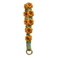 thumbnail image 1 of SIfdSeng Get it Fast Keychain Wristlet Keychain Weave Exquisite Keyring Holder Bracelet Lanyard Mobile Phone Lanyard Flower Chain Hand Woven High End Decoration, 1 of 6