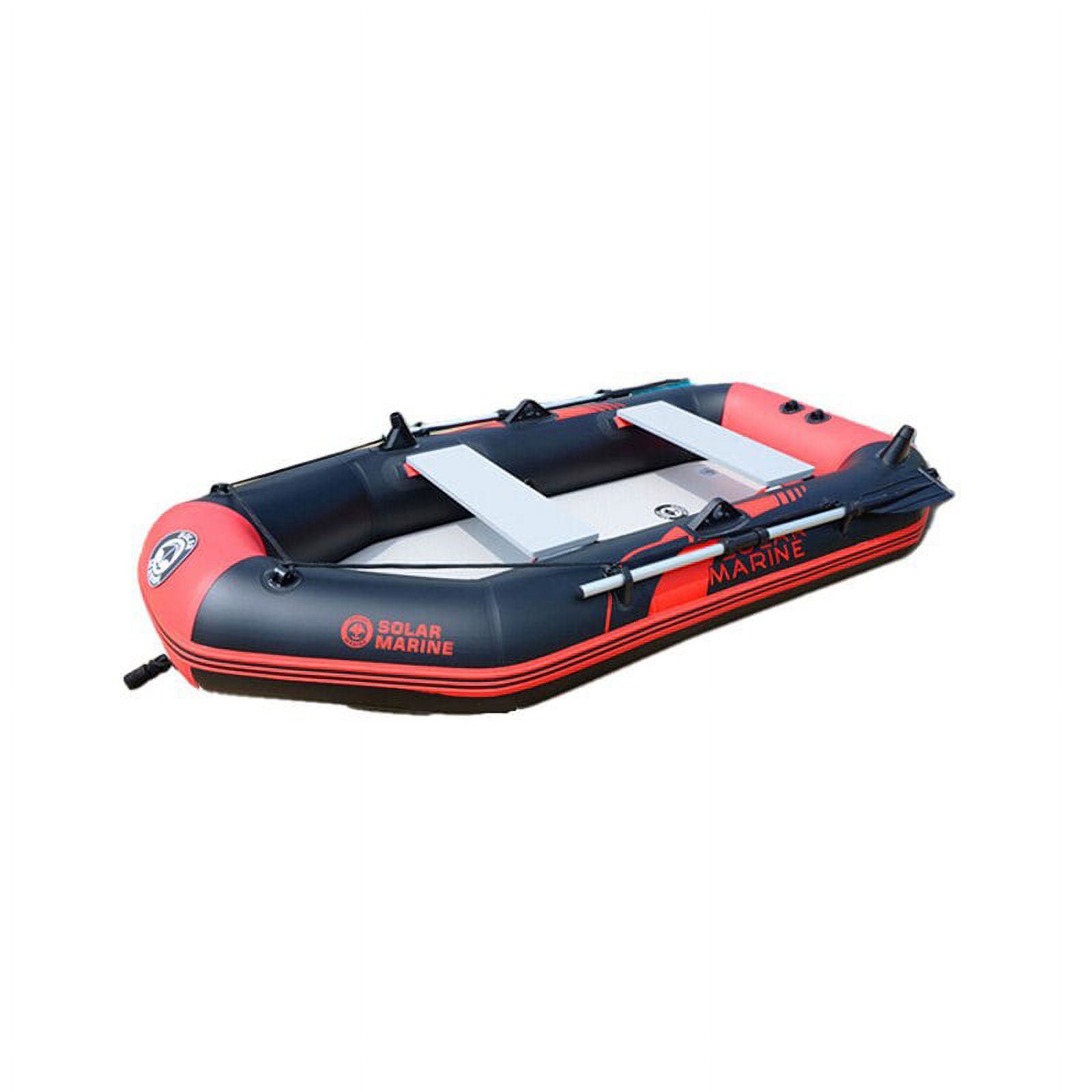 2.6 M 3 Person PVC Portable Inflatable Boat Fishing Kayak Canoe Dinghy Set with Accessories Water Sports - image 3 of 6