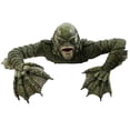 thumbnail image 1 of Criatura La Tumba Del Lago Kuymtek Hombre Lagarto Personaje Terror Halloween para Puerta, 1 of 9