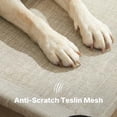 thumbnail image 5 of Outdoor Dog Bed, Raised Dog Bed for Large Dogs, Elevated Pet Bed with Headrest, Washable Cooling Dog Cot, Breathable Pet Hammock for Indoor or Camping, 41", Non-Skid, Beige, 5 of 6