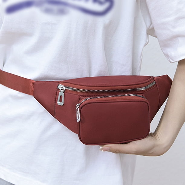 Riñonera Unisex, Riñonera De Nailon, Riñonera Deportiva, Diseño Elevado