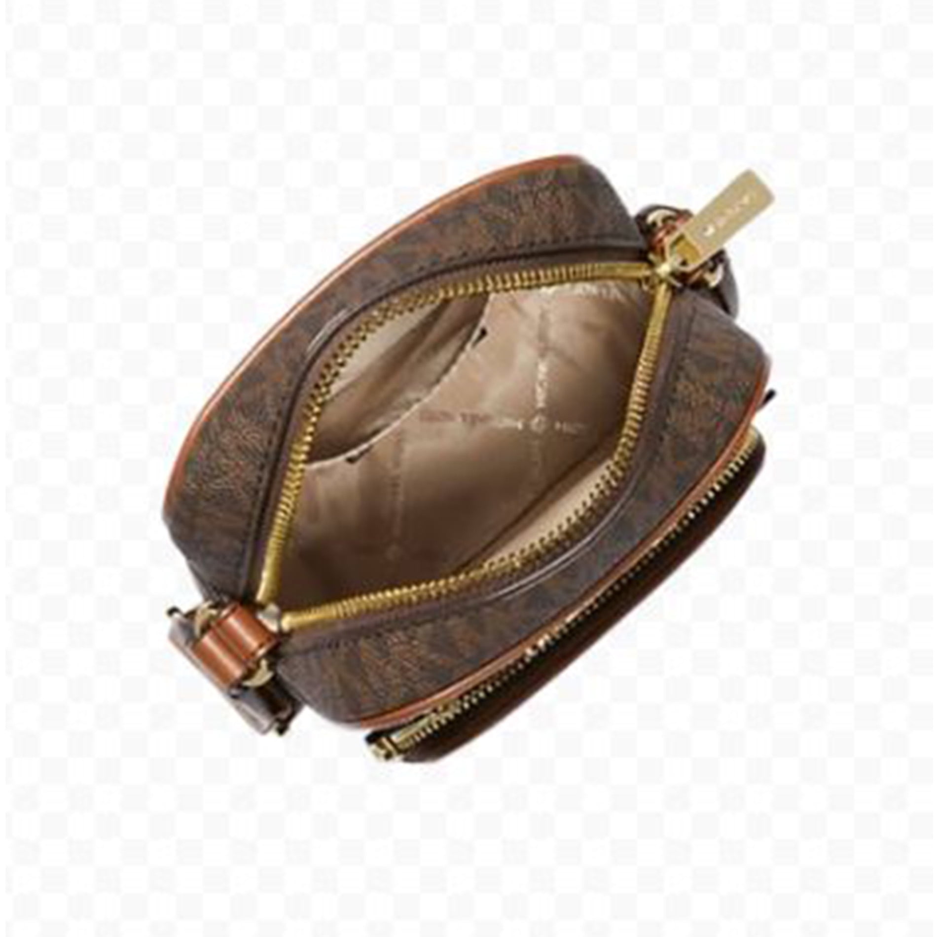 Michael Kors Women's Jet Set Medium Signature Logo Crossbody