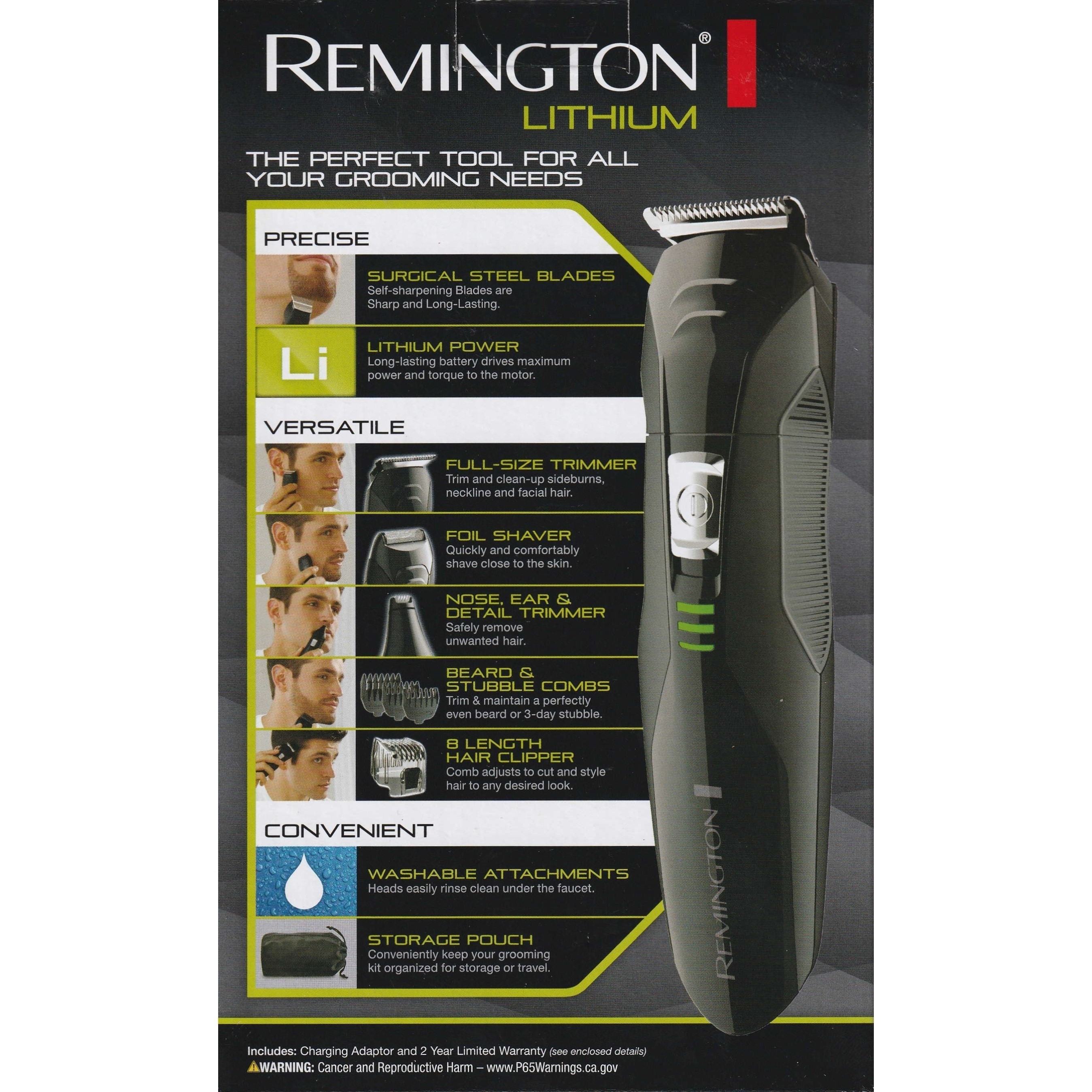 Remington All-In-One Grooming Kit, Black, PG6025 - image 2 of 3