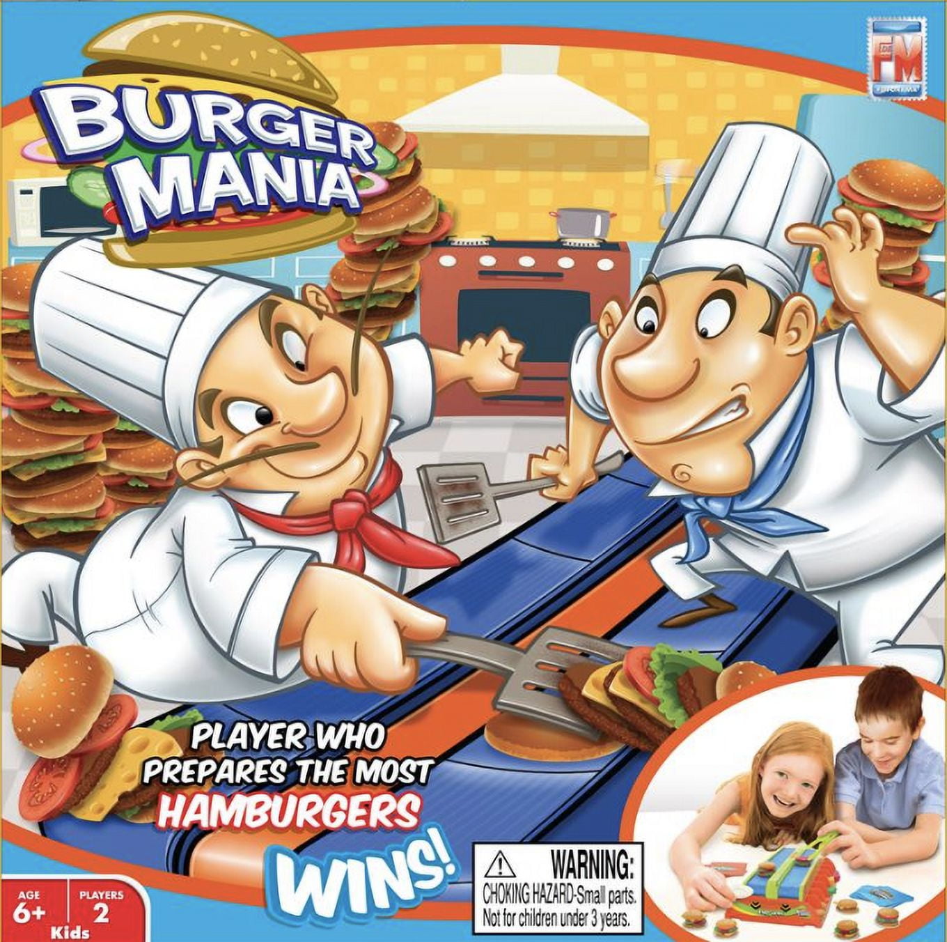 Burger Mania - Race to Make the Most Burgers! 