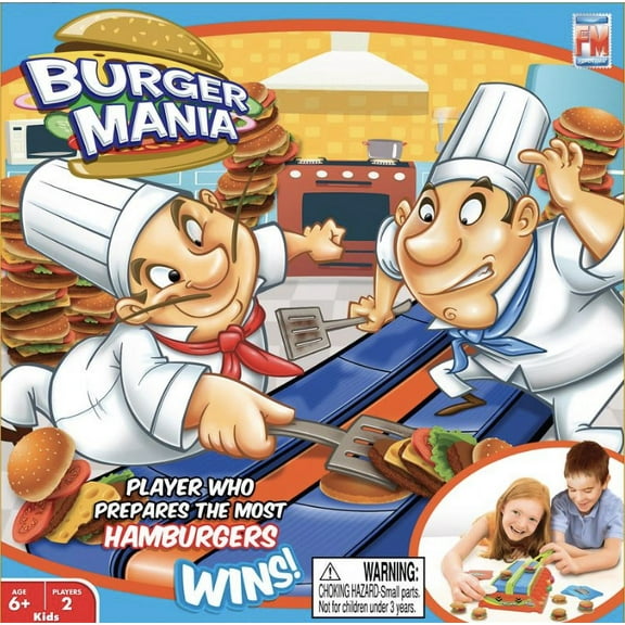 Burger Mania - Race to Make the Most Burgers!