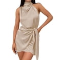 thumbnail image 1 of Ketyyh-chn99 Robes de Plage Femmes Tendance 2024 Grande Taille Décontractée Robe de Plage Robe de Plage Automne Décontractée Ample Mini-Robe A,TG, 1 of 4