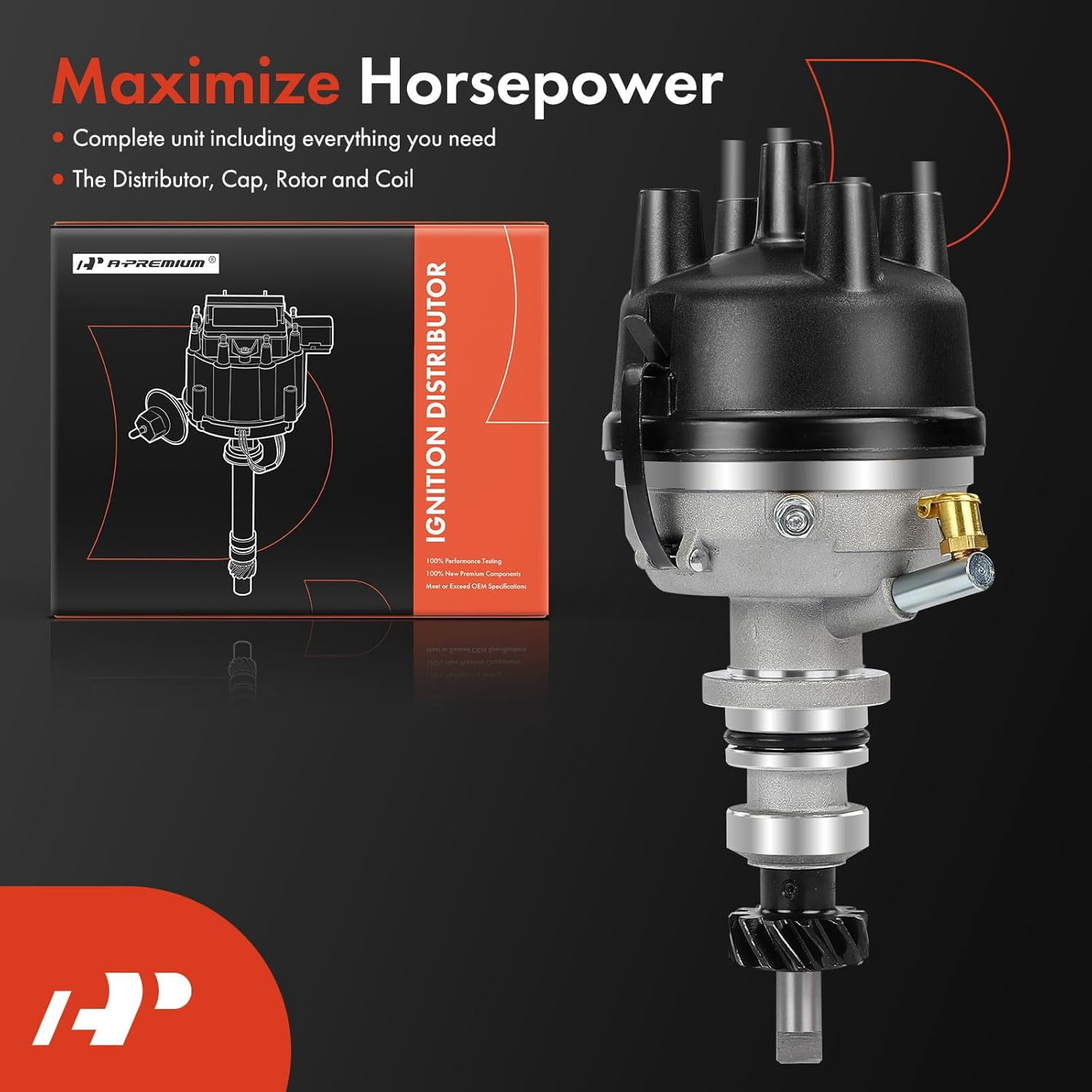 A-Premium Ignition Distributor Compatible with Ford New Holland Jubilee NAA