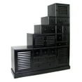 thumbnail image 2 of Wayborn Home Furnishing 5711B Tonsu Step Cabinet - Black, 2 of 2