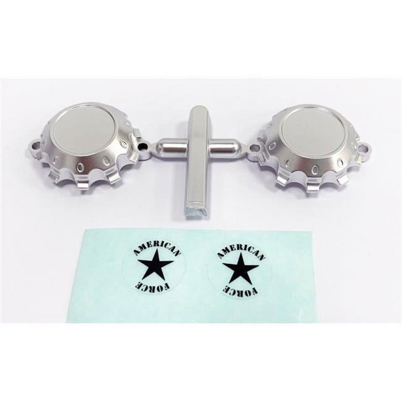 CEN Racing CD0631 American Force H01 Contra Wheel Cap Silver with Decal
