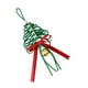 thumbnail image 1 of Colgante de árbol de Navidad, decoración navideña con campana, adorno colgante para fiesta. Verde, 1 of 9