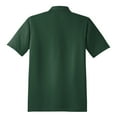 thumbnail image 6 of Yellow Rooster Men's Polyester Micropique Sport-Wick Polo Shirt Forest Green M, 6 of 8