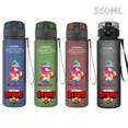 thumbnail image 1 of 2025 Personajes Brawl 560ML Anime Rojo Negro Azul Verde Plástico esmerilado Deportes portátiles Taza de agua de gran capacidad Spike Leon Black Crow, 1 of 5