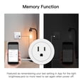 thumbnail image 6 of Smart Wifi Power Dimmer Plug 2.4 Ghz Wifi Brightness Adjust Timer Socket, 6 of 9