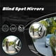 thumbnail image 1 of Espejo de punto ciego para automóvil Reflector retrovisor ajustable de 360° | Lente redonda de vidrio real de 2 pulgadas | Ayuda a la visibilidad de gran angular para coches, camiones, SUV | Fácil, 1 of 3