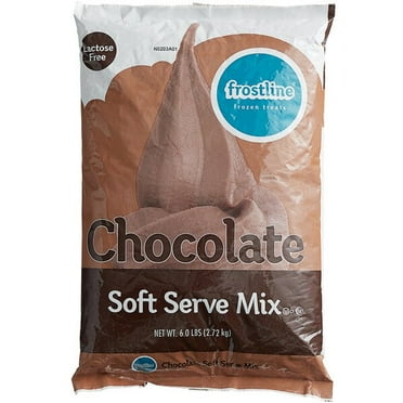 Frostline Chocolate Soft Serve Mix, 6 Pound Bag