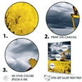 thumbnail image 3 of Designart "Meadow With Green And Yellow Oil Drilling Rig I" Oil Rigs / Fields Wall Art Prints, 3 of 7