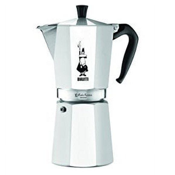 Bialetti Express Moka Pot, 12 Tasses, Aluminium Argenté