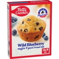 thumbnail image 3 of (6 pack) Betty Crocker Wild Blueberry Muffin and Quick Bread Mix, 16.9 oz, 3 of 17