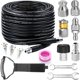 thumbnail image 1 of Kit de hidrolavado para desagües Zgqmcgy, manguera de 30 m, 5800 PSI, boquillas, 1 of 7