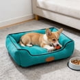thumbnail image 4 of Eoozwa Dog Bed for Large Medium Small Dogs, Rectangle Washable Sleeping Puppy Bed, Soft Calming Cat Beds for Indoor Cats, Orthopedic Pet Sofa Bed, Anti-Slip Bottom, 4 of 7