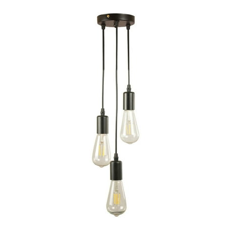 

Retro Style Hanging Lamp with 1m/39.3inch E27 220V Chandelier Hanging Height Light Adjustable
