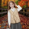thumbnail image 5 of Vest for Boys Vest Coffee Windproof Down Jacket Sleeveless Windproof Down Jacket Kids Waterproof Jacket Winter Clothes for Girls 5-6 Years, 5 of 8